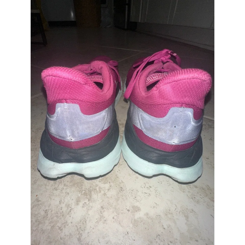 Hoka One One Mach 4 Womens Running Shoes Festival Fuchsia Pink Black PROFLY 9.5B